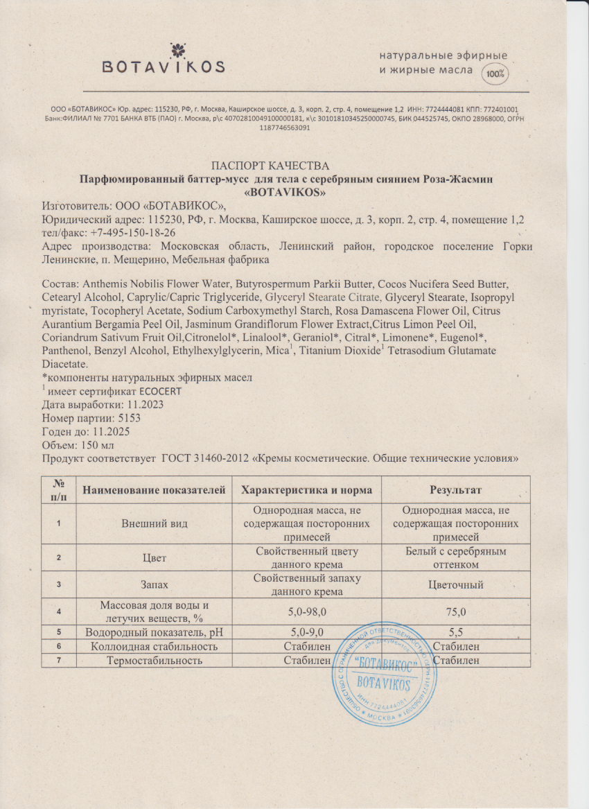 Паспорт №112023